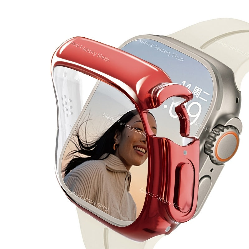 TPU Bumper Cover for iWatch Screen Protector Compatible with Series 9 8 7 SE 6 3 38mm 40mm 41mm 42mm 44mm 45mm