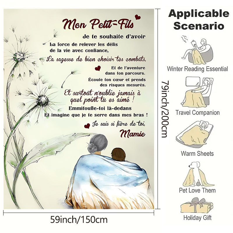 Kids Throw Blanket Flannel Cozy Bed Sofa Gift Christmas Birthday