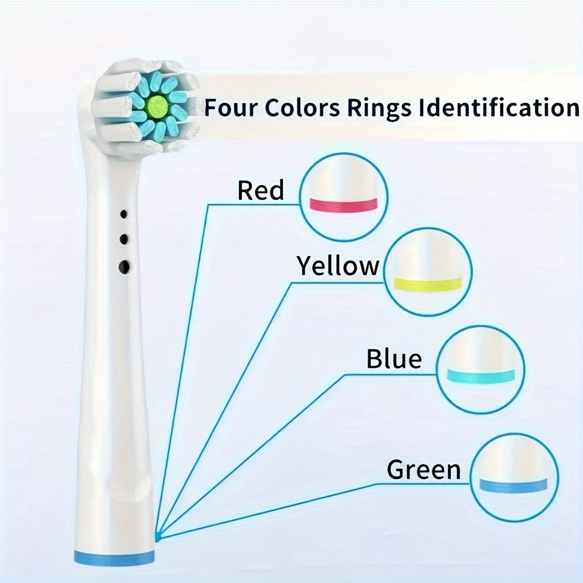 Replacement Toothbrush Heads for Sonic Electric Toothbrush Models 500 1000 1500 3000 3757 5000 7000 7500 8000