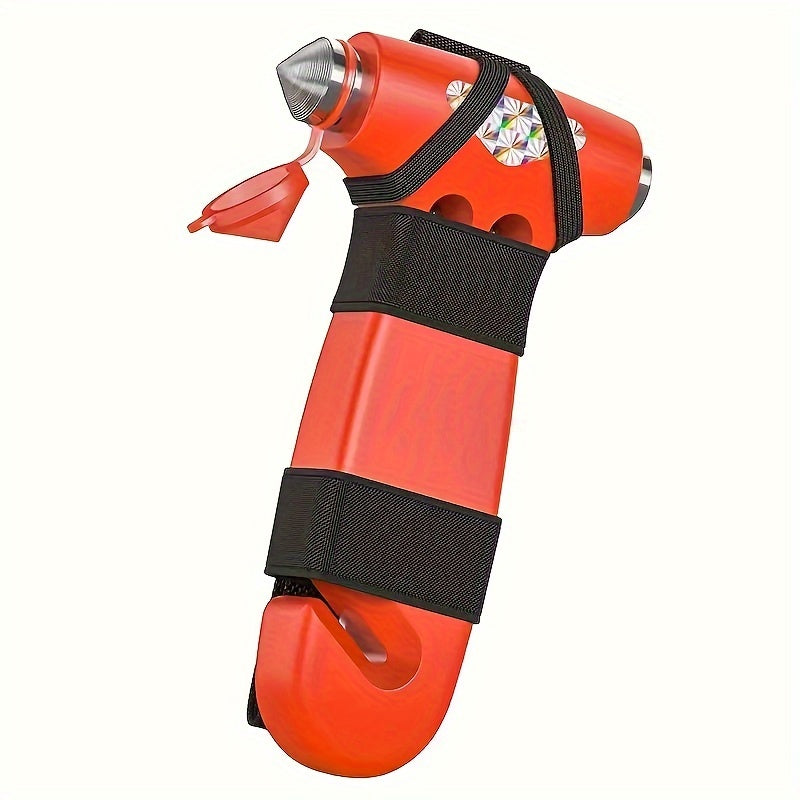 Car Safety Hammer Window Breaker Emergency Escape Tool Black