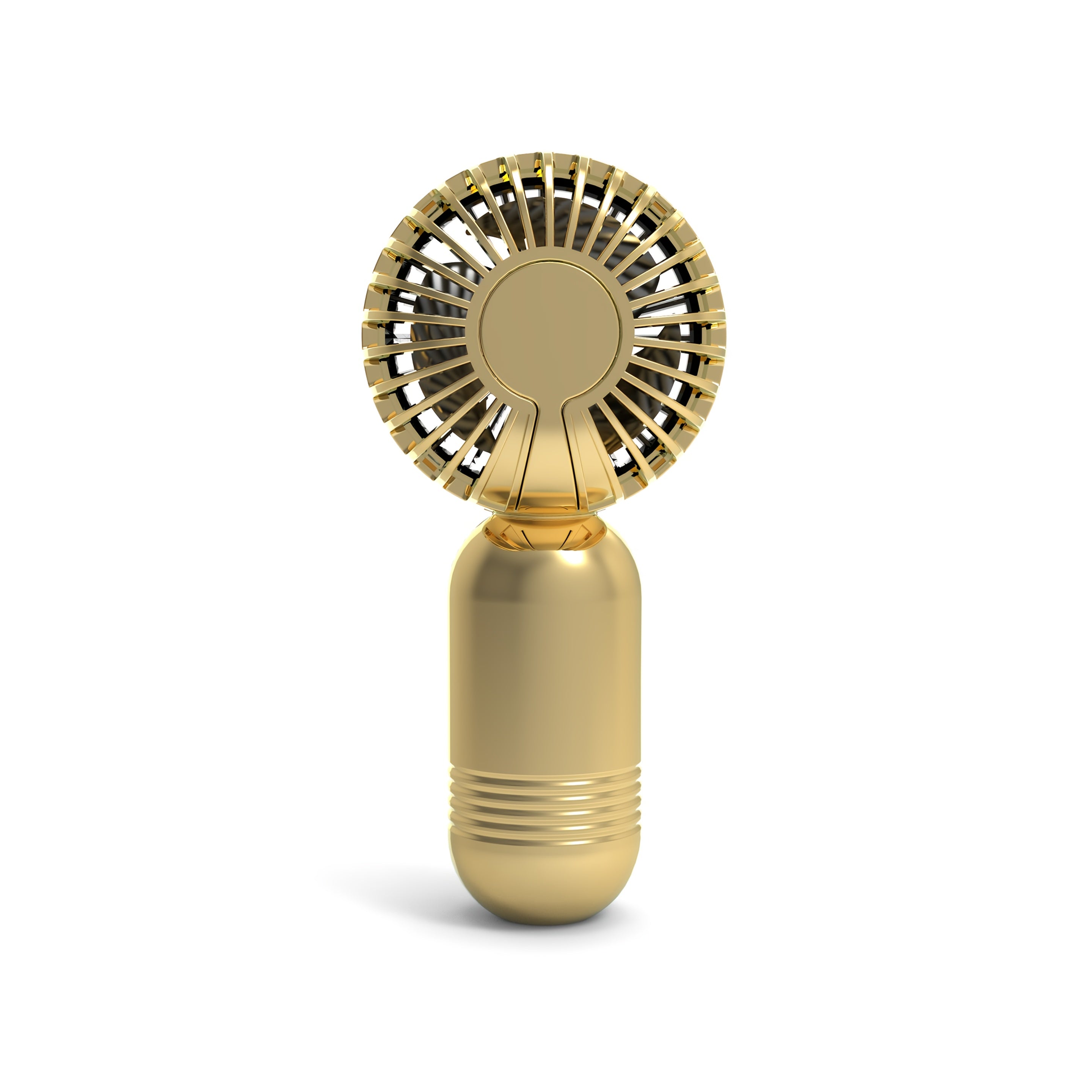 Portable Mini Fan with 3-Speed Settings USB Rechargeable Handheld Fan for Travel and Personal Use