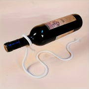 Metal Wine Bottle Holder for Kitchen and Dining Room Storage Elegant Home Bar Decor