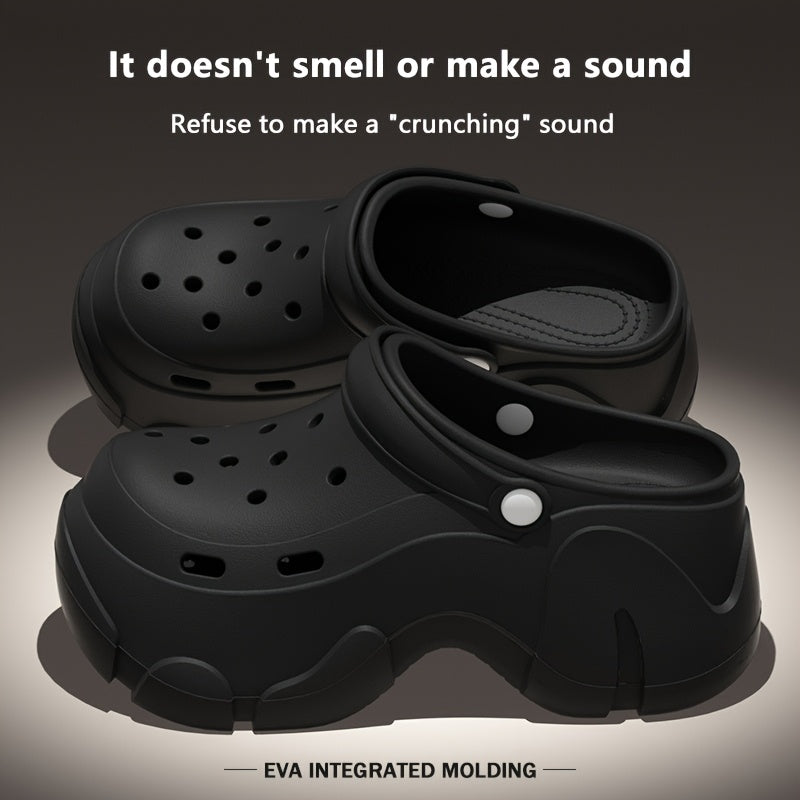 Женские летние сабо из EVA дышащие нескользящие легкие обувь для дома и улицы