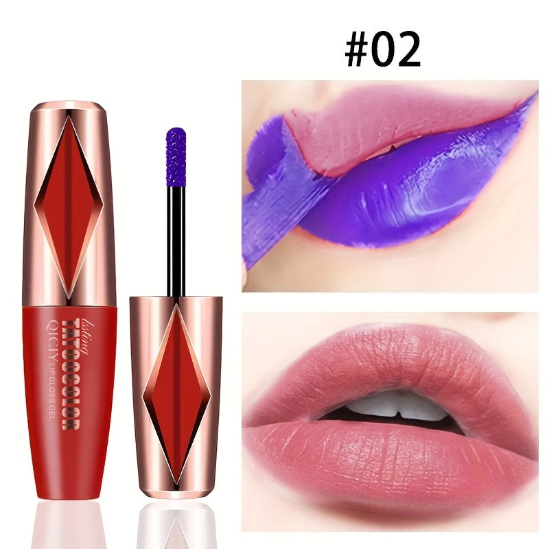Women Matte Lip Gloss Long-Lasting Waterproof Velvet Lipstick in Vibrant Colors
