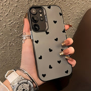 Чехол для телефона Full screen black love для различных моделей Samsung Galaxy, с модным дизайном и передовой технологией антипригарного покрытия.