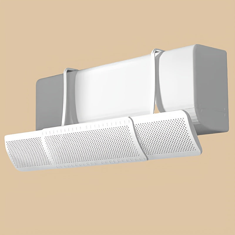 Adjustable Plastic Air Conditioner Vent Cover with Perforated Design for Even Airflow in Living Room Office and Commercial Spaces