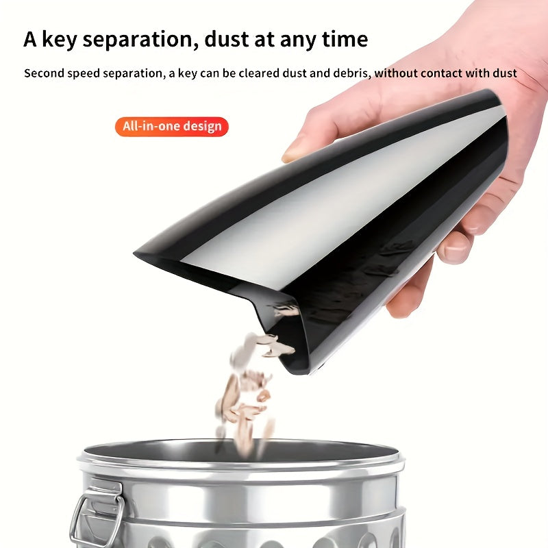 High-Power Car Vacuum Cleaner Wet Dry Mini Vehicle ABS Resin 0.4L Dust Cup