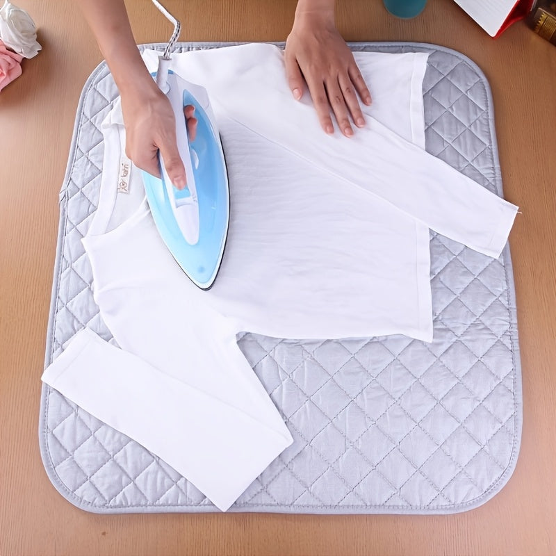 Tabla de planchar plegable portátil con funda de algodón para viaje, hogar y dormitorio