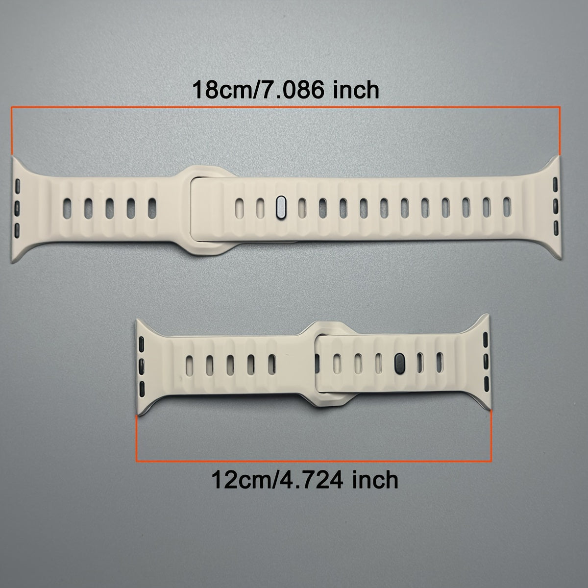 Силиконовые спортивные ремешки для Apple Watch различных размеров, совместимые с несколькими сериями.