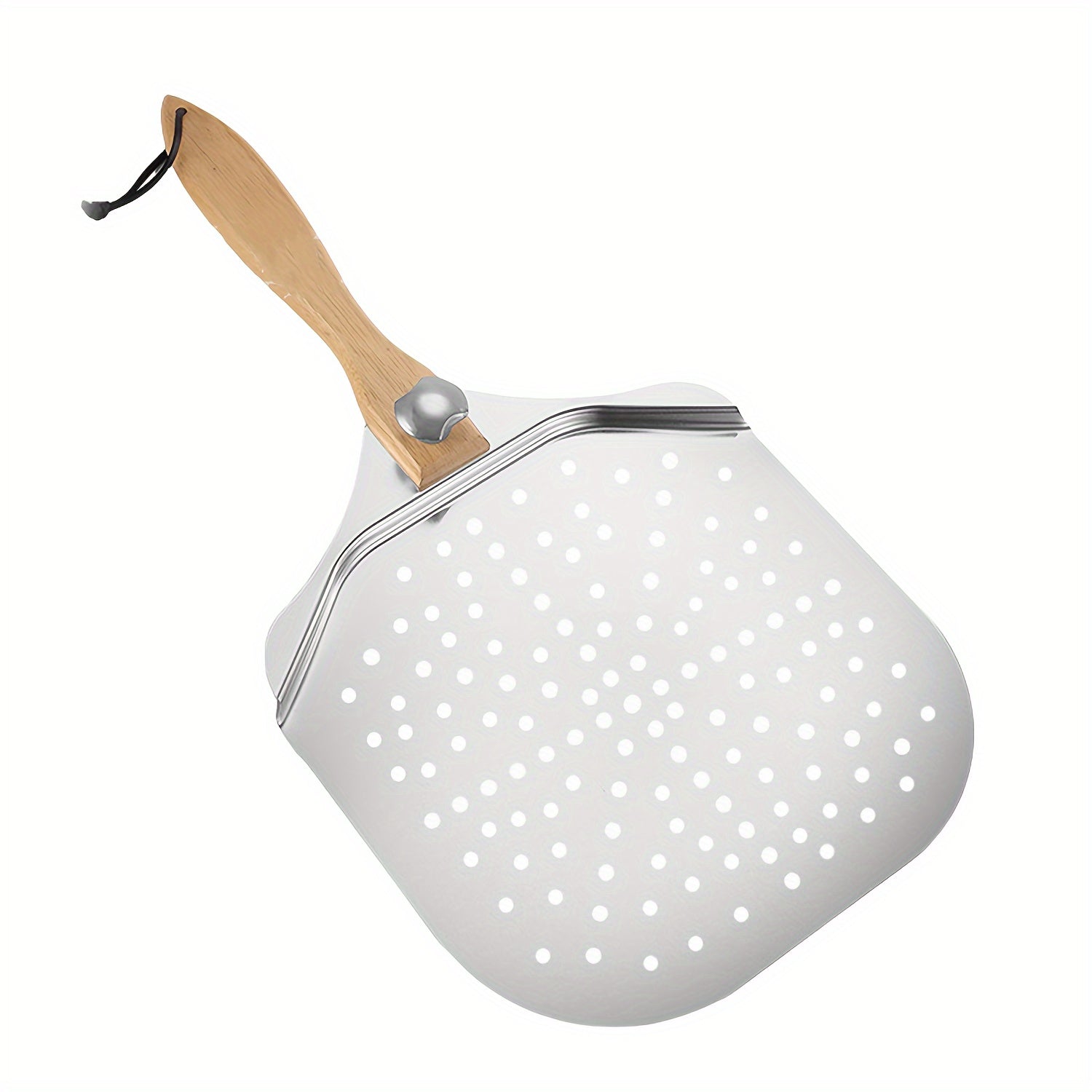 Набор инструментов для пиццы из высококачественной нержавеющей стали 304, включая основу для пиццы, деревянную ручку для корки пиццы, лопатку и нож, подходит как для домашних, так и для уличных печей.