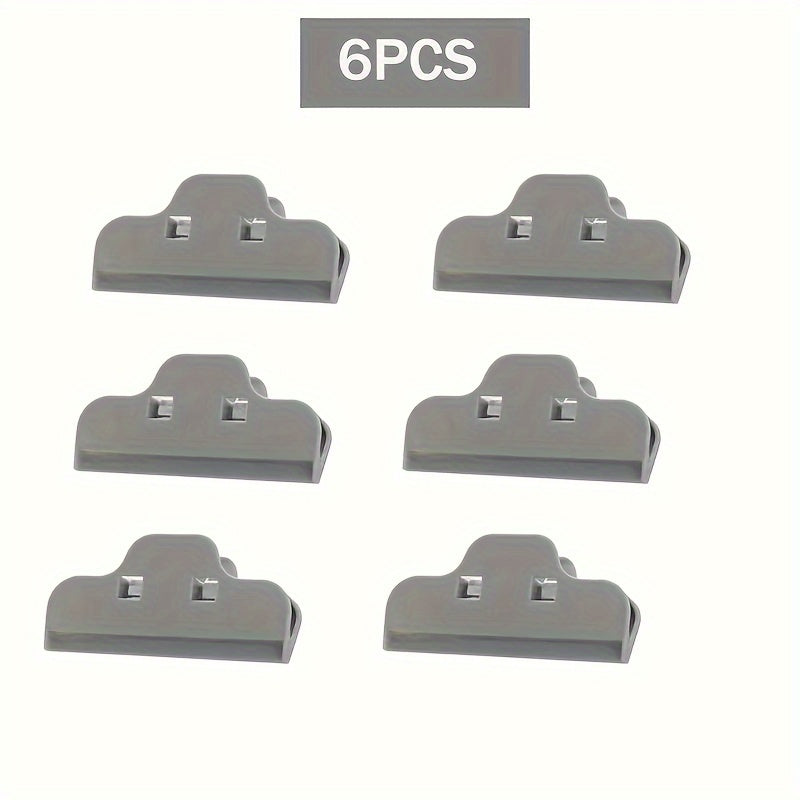 Oziq-ovqat sumkasini yopish uchun qisqichlar 6 dona yoki 12 dona mavjud bo'lib, ular tazelik va namlikni saqlab qolish uchun juda mos keladi. Bu katta gazak qisqichlari oshxonangiz uchun bo'lishi kerak bo'lgan uy jihozidir.