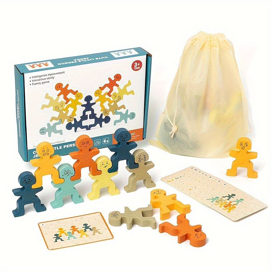 Juego de bloques apilables para niños, juguete educativo para fortalecer el vínculo entre padres e hijos y desarrollar el equilibrio