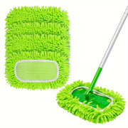 Set of 2 Reusable Microfiber Mop Pads for Swiffer Sweeper, Washable, Highly Absorbent