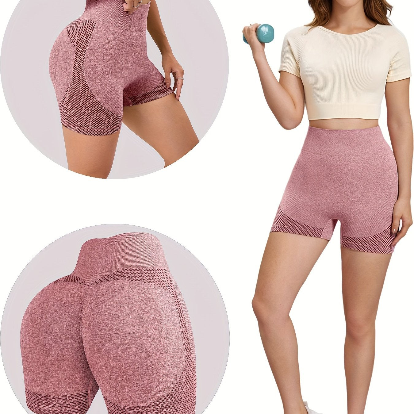 Women's Multi-Color High Waist Butt Lifting Shapewear Shorts Tummy Control