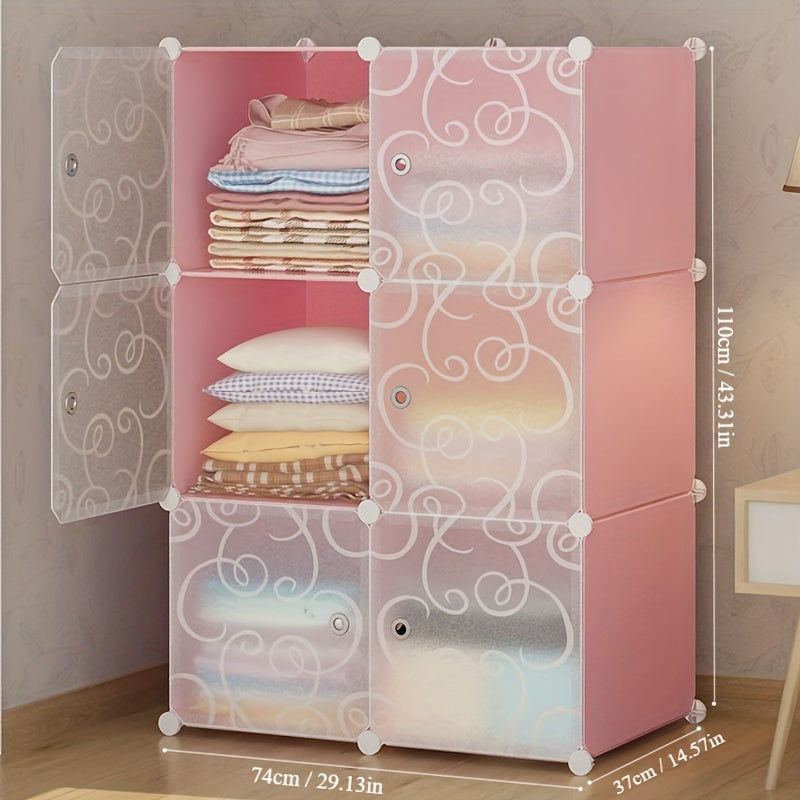 Organizador de armario apilable y expandible para almacenamiento en armario de dormitorio