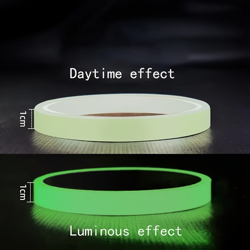 Glow-in-the-Dark PVC Safety Tape Self-Adhesive for Home Decor and Security