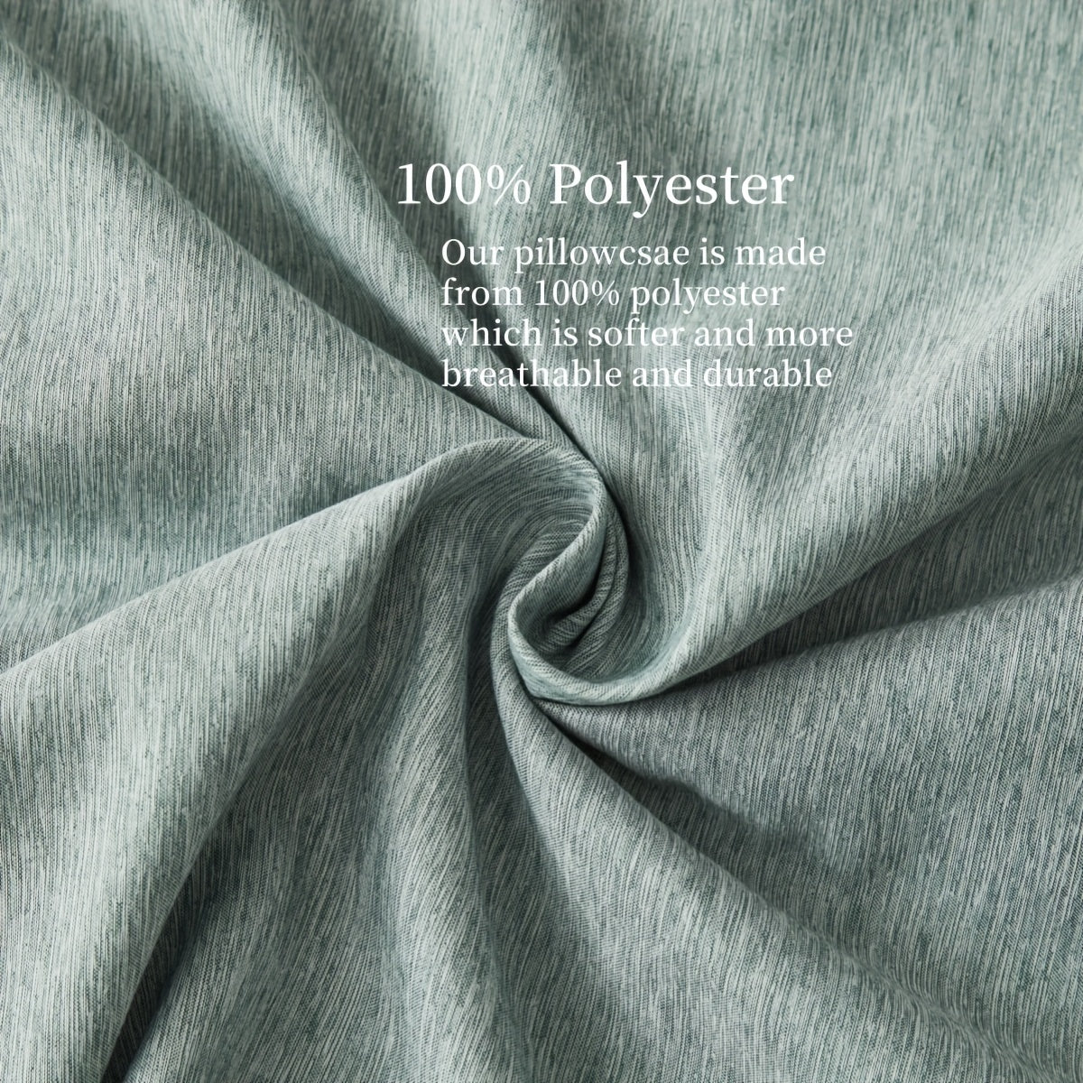 Two Pieces Polyester Flocked Rope Pillowcases Breathable Soft Hotel Quality