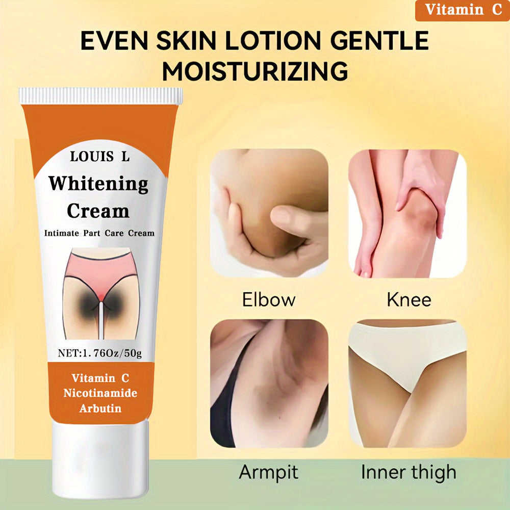 Hydrating Face Cream with Vitamin C Hyaluronic Acid for All Skin Types