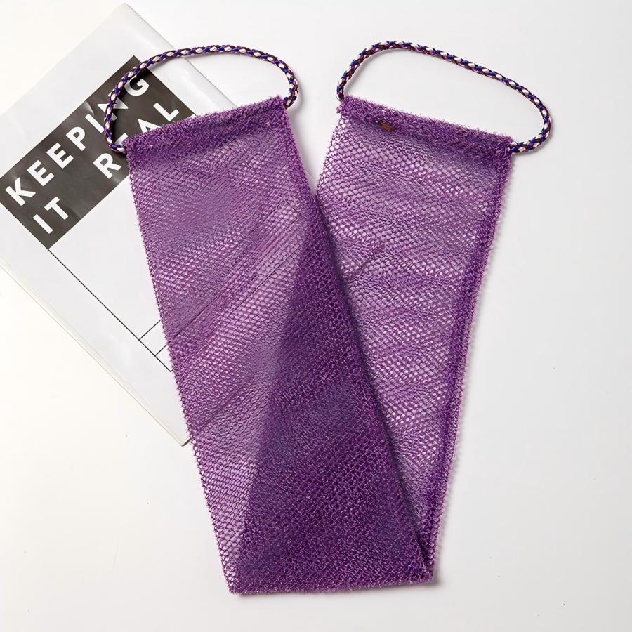 African Nylon Exfoliating Bath Towel for Dead Skin Removal Quick-Dry Lightweight Travel Bathroom