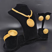 Women's Jewelry Set with Necklace Earrings Bracelet and Ring in Alloy for Everyday Wear