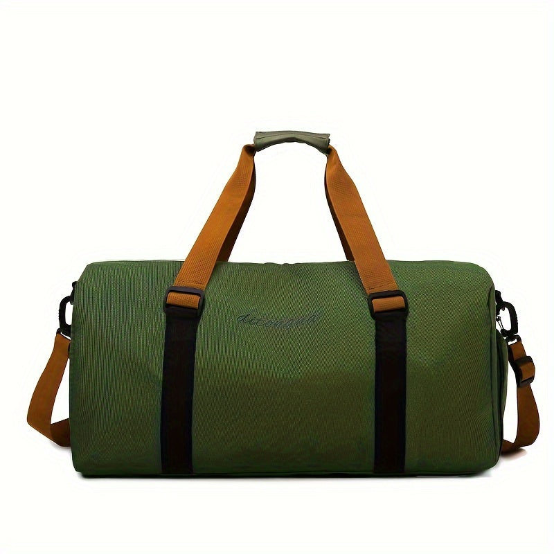 2024 Sports Duffel Bag with Wet Dry Separation Polyester Gym Travel Yoga Fitness Multi-Color