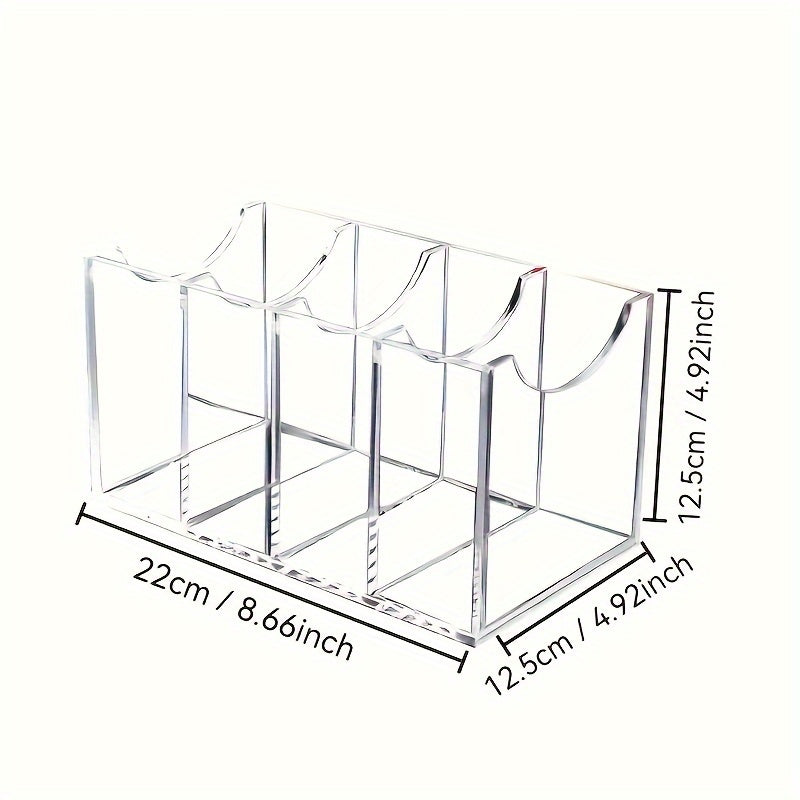 Прозрачный акриловый многоотверстный органайзер для ремней для мужчин и женщин, хранения украшений, часов, аксессуаров для волос