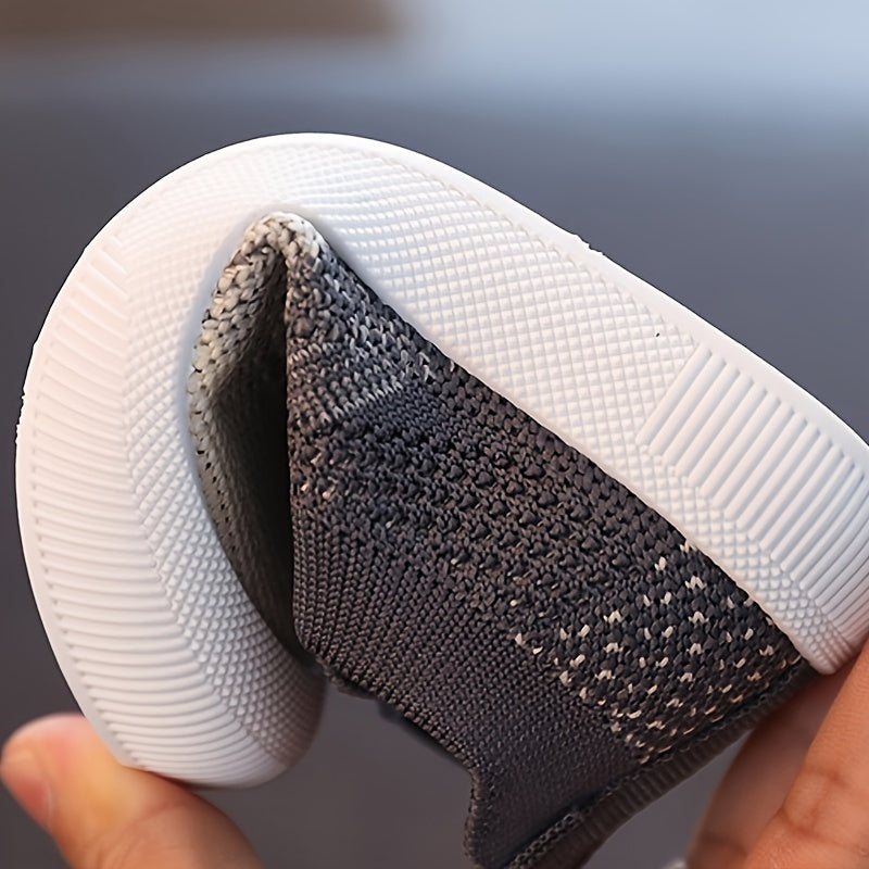 Мужские и женские дышащие тканевые кроссовки-слепоны для весны и осени
