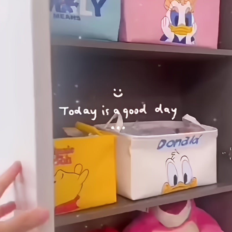 Foldable Storage Basket for Women's Clothing and Accessories Travel Organizer