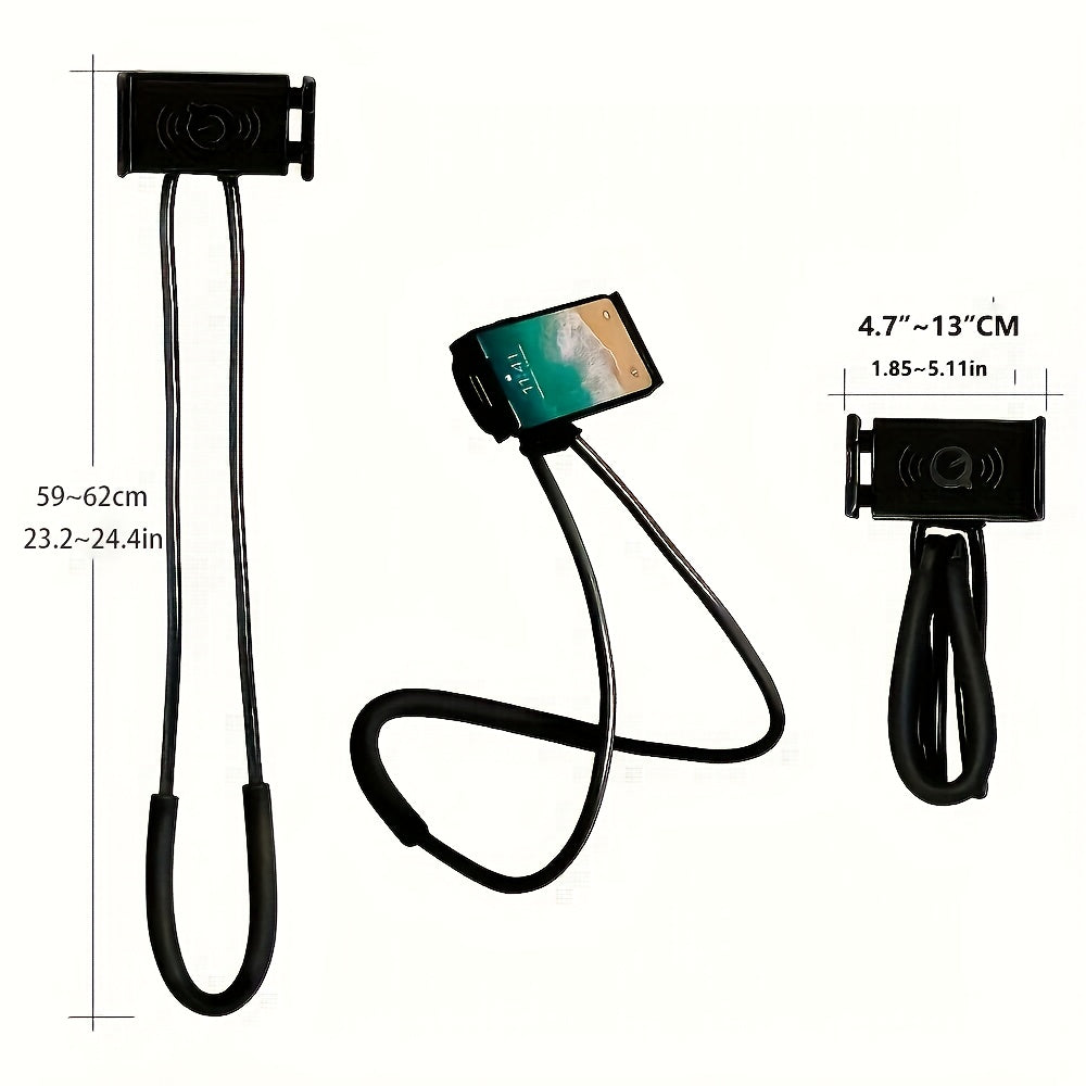 Universal Revolving Neck Hanging Mobile Phone Holder with Long Arm