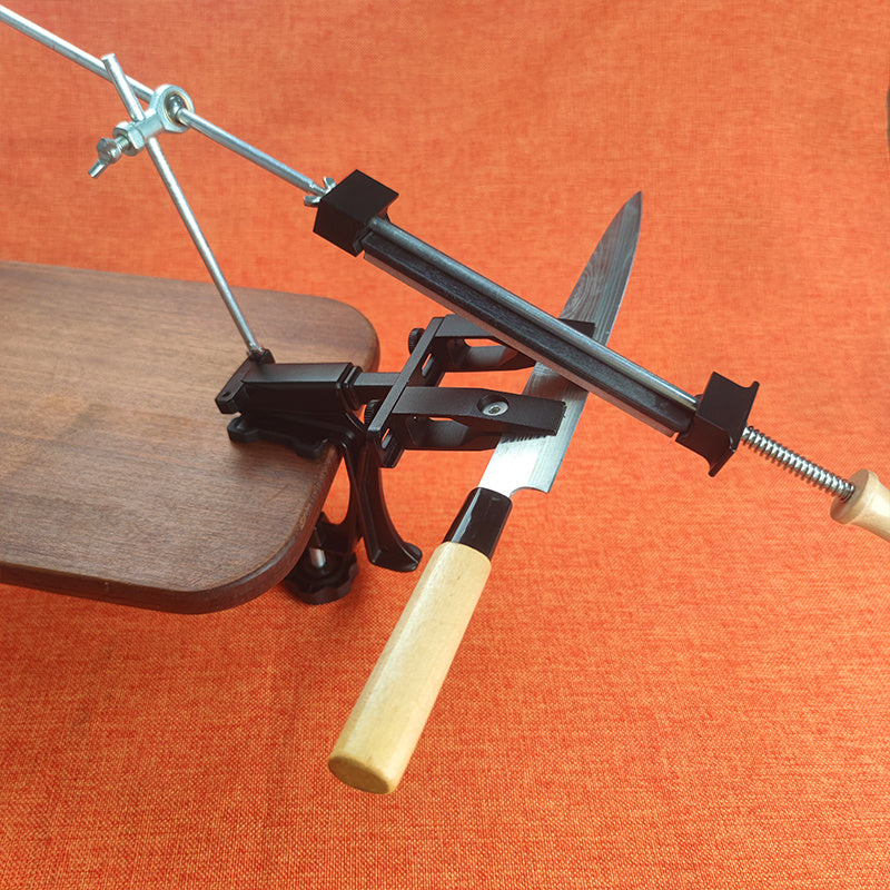 Afilador de cuchillos de hoja fija profesional para uso en cocina, carpintería y actividades al aire libre