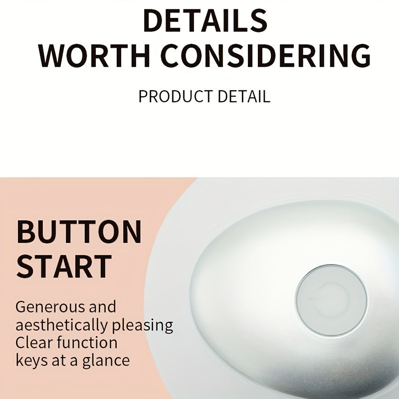 Electric Head Massage Device Rechargeable USB Head and Neck Massager for Head and Pet Hair Kneading