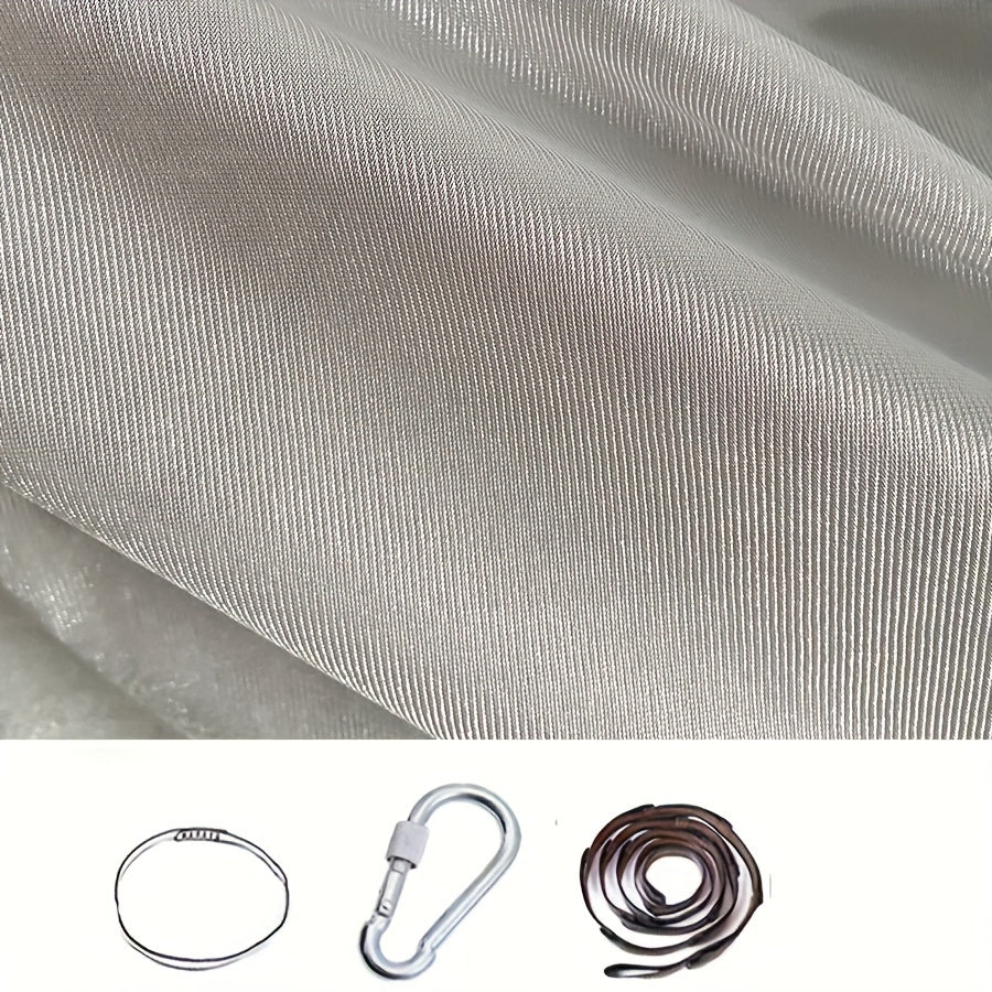 Elastic Fabric Swing Hammock 100x280cm for Indoor Outdoor Use Adjustable for Yoga Camping Picnic