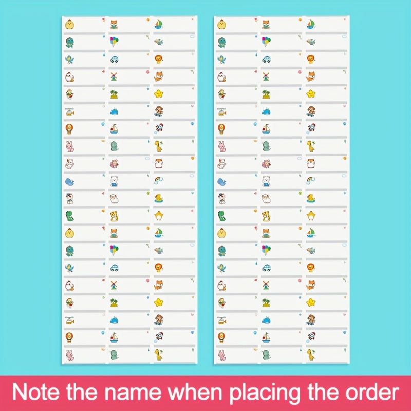 45-240 шт. водонепроницаемых прозрачных ярлыков для имен для школьных принадлежностей и организации офиса