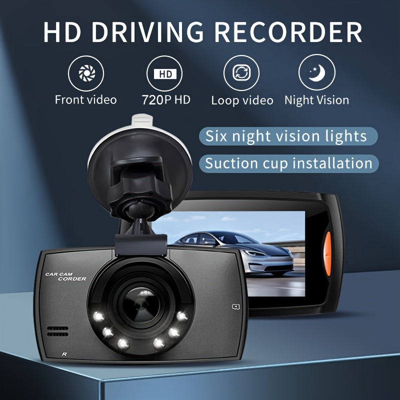 Car DVR Full HD 720P Gravity Sensor Night Vision Wide Angle Recording