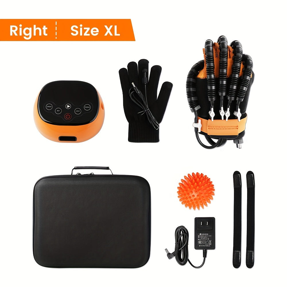 Guantes de rehabilitación con función de mano calentada, ajustable en fuerza, recargables, control por voz