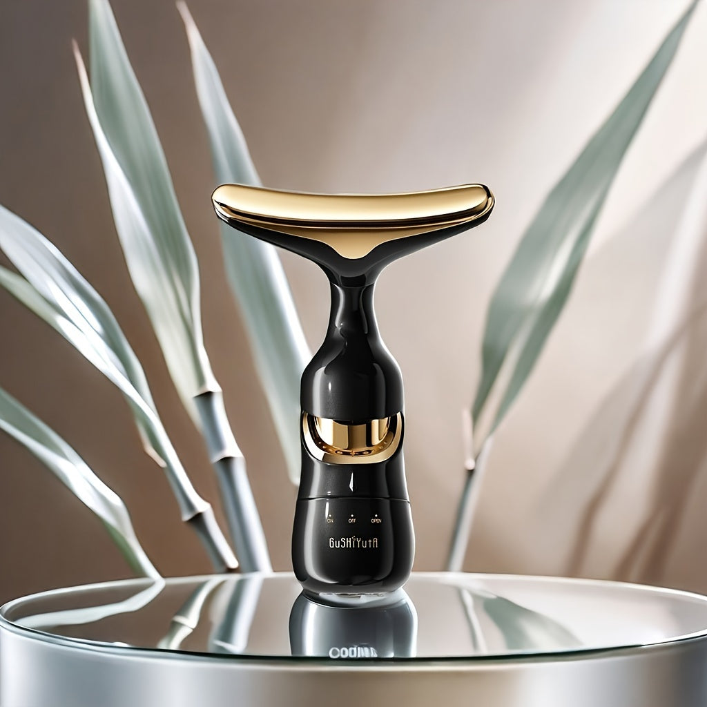 Four-Dimensional Vibrating Facial Massager for Neck Eye Skin Care