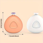 Electric Nail Grinder for All Ages Battery Operated 6 Heads Low Noise Safe Portable