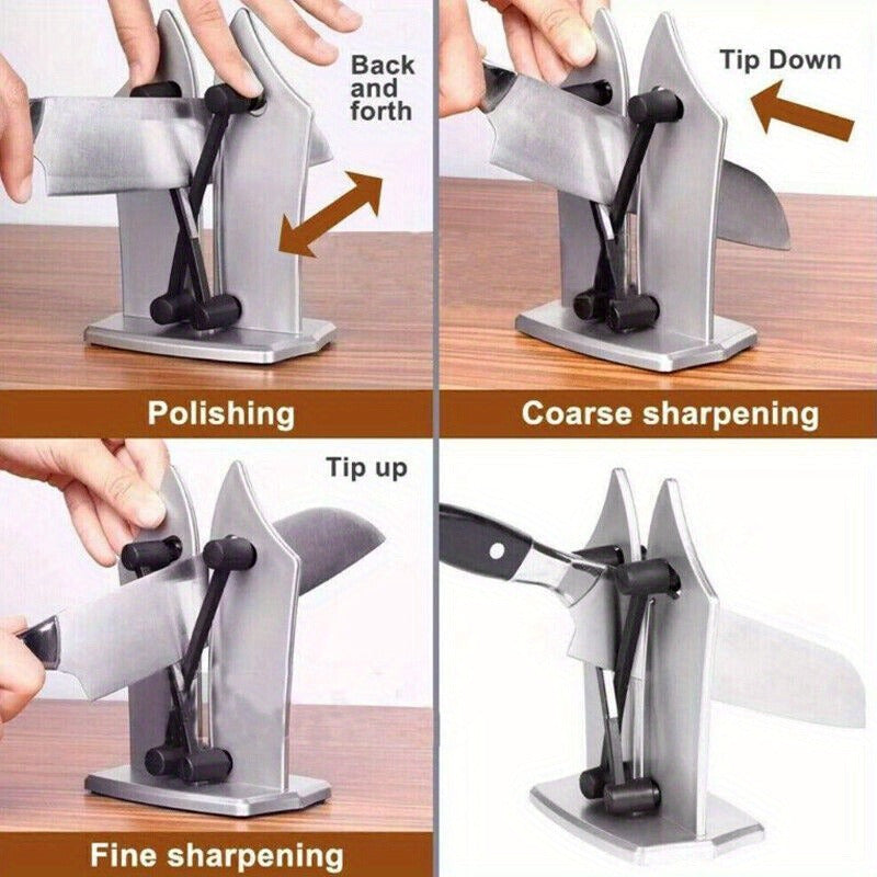 1 шт. ProSharp Профессиональный стальной точильщик ножей, ручной кухонный инструмент для заточки, без батареек.