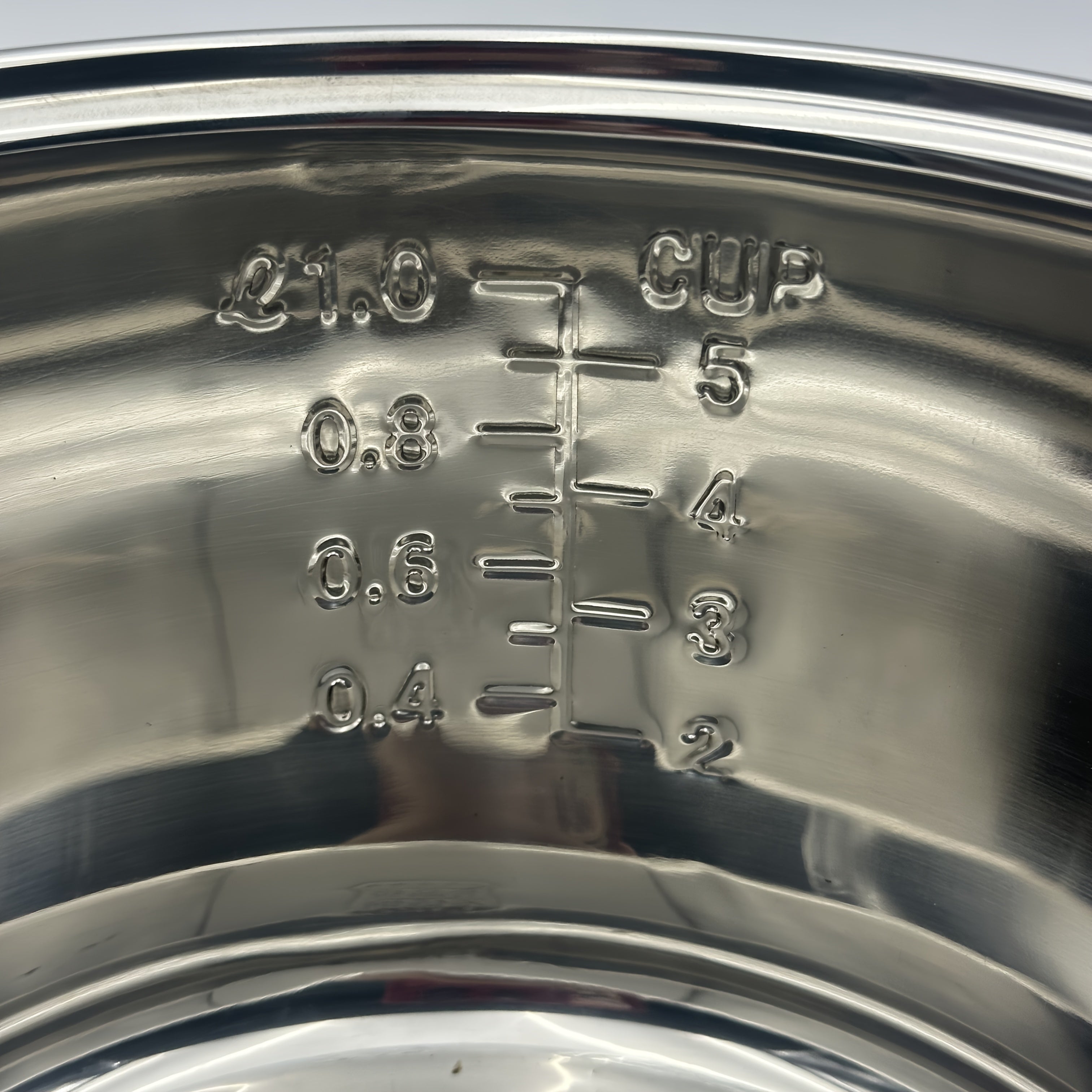 Stainless Steel Inner Pot 2L for Rice Cookers Food Safe Replacement Bowl
