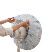 5-Pack Universal Fan Dust Covers for Stand Wall Fans Cartoon Floral Patterns