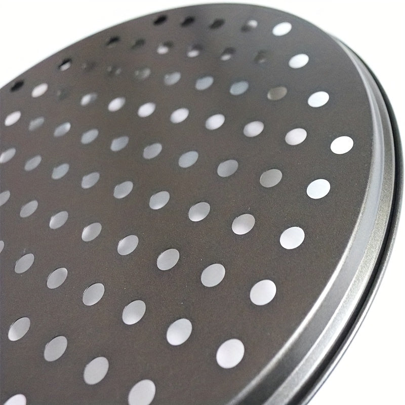 12-Inch Non-Stick Perforated Pan, Oven Safe, 1 or 2 Pieces