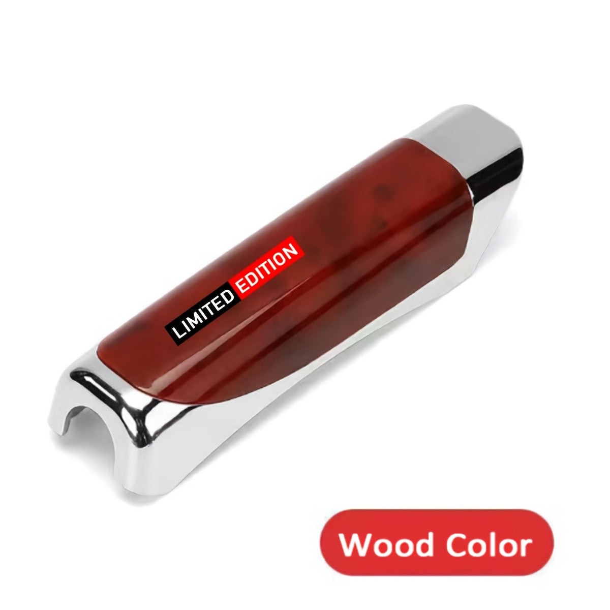 Universal ABS Handbrake Grip Cover with Carbon Fiber Texture for Kia Toyota Lexus Vehicles