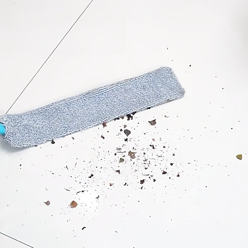 Uy va avtomobilni tozalash uchun qayta ishlatiladigan cho'tka boshli moslashuvchan mikrofiber tozalagich