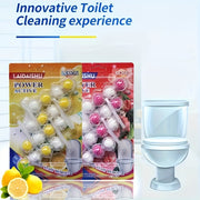16 Automatic Toilet Cleaning Balls Odor Neutralizer No Electricity Bathroom Freshener