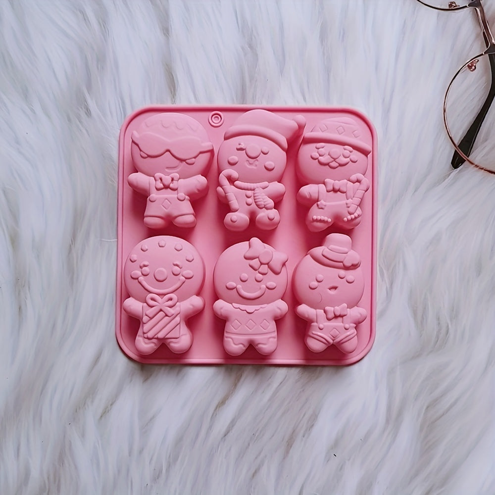 Silicone Mold for DIY Treats and Decorations for Cake Baking Chocolate Candy Gummy Soap Clay