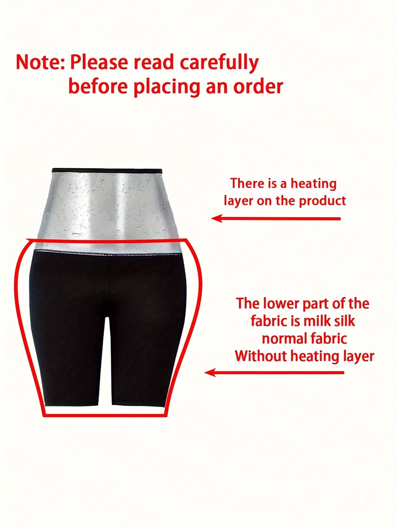 Plus Size Women's Sports Leggings Sauna Shorts High-Waisted Yoga Pants