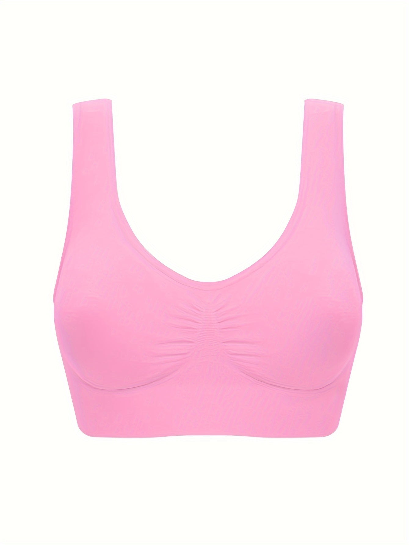 Women's Sports Bras Breathable Wireless for Running and Workouts, Comfortable and Machine Washable