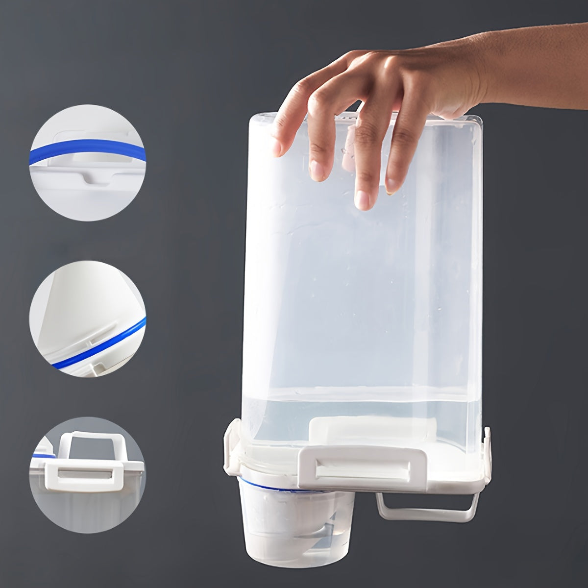 Plastic Storage Bucket 1-10L for Laundry Detergent Enzyme-Free