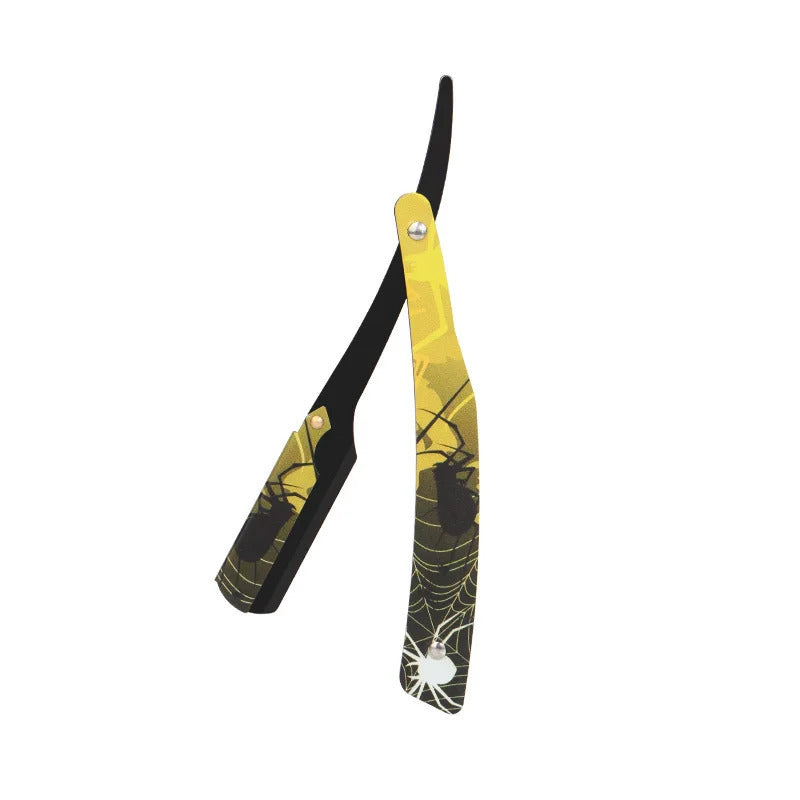 Мужской стальной прямой бритва профессиональный складной триммер для стрижки волос парикмахера