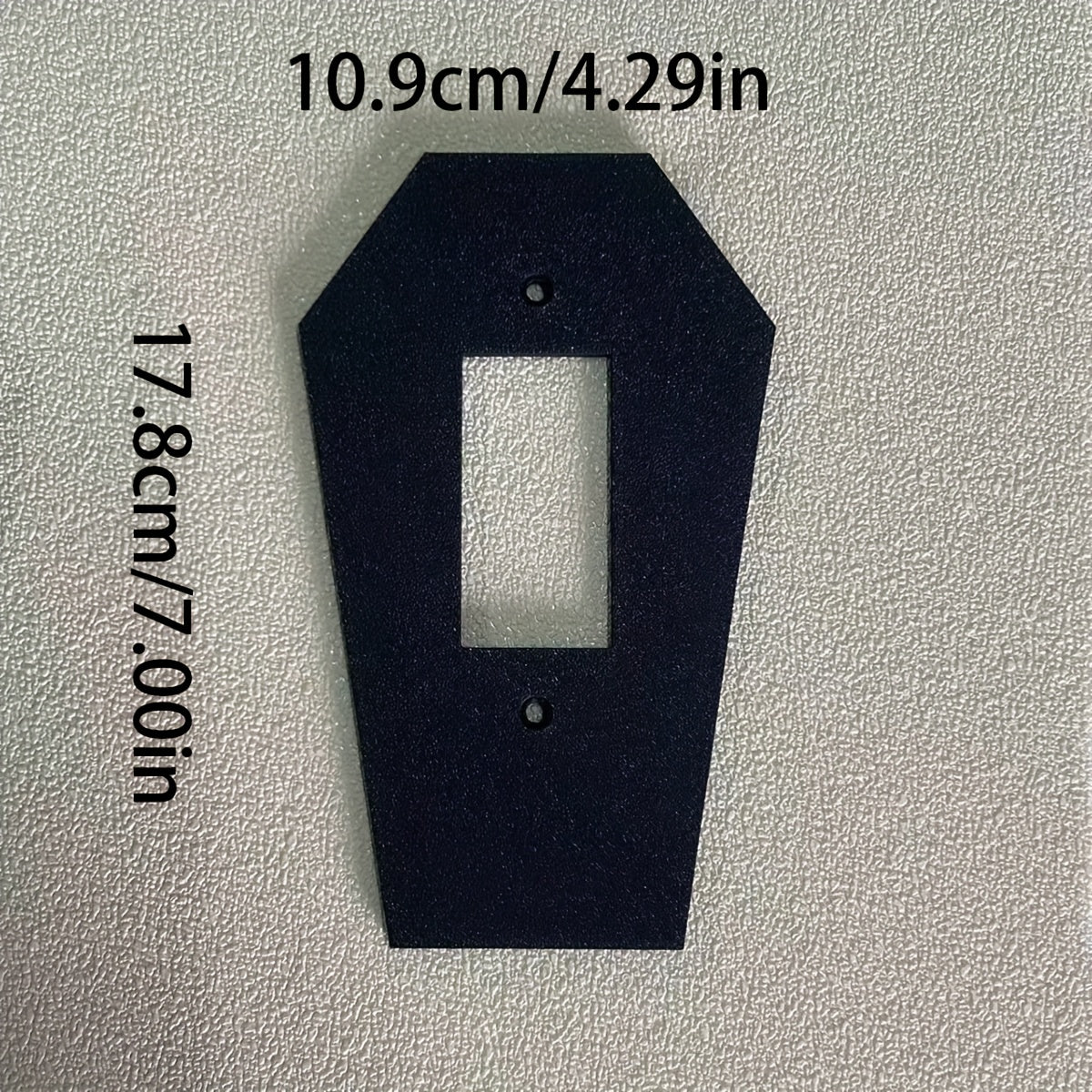 Gothic qabriston devor chirog'i, uylar va ofislar uchun oson o'rnatish uchun klassik qora dizayn.